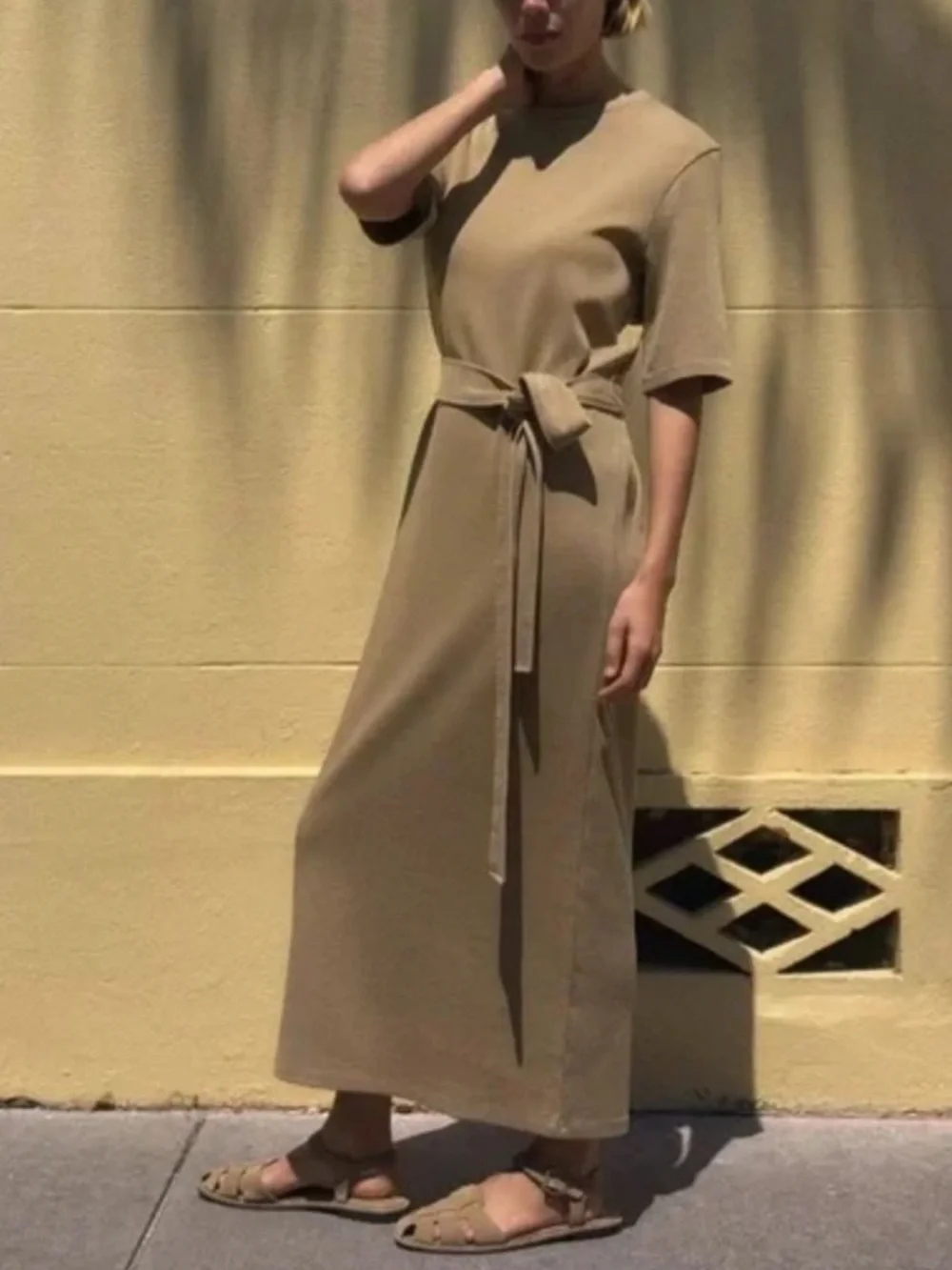 Zara Tan Suede Fisherman Sandals - Picture 2 of 6